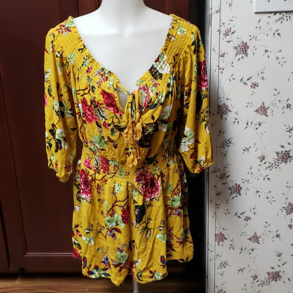 Women's bleuh ciel Romper